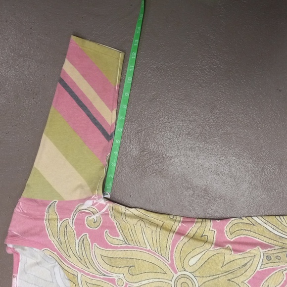 BEFORE + AGAIN SUPER CUTE SPRING COLORED 3/4 LENGTH SLEEVE DRESS - Picture 8 of 11